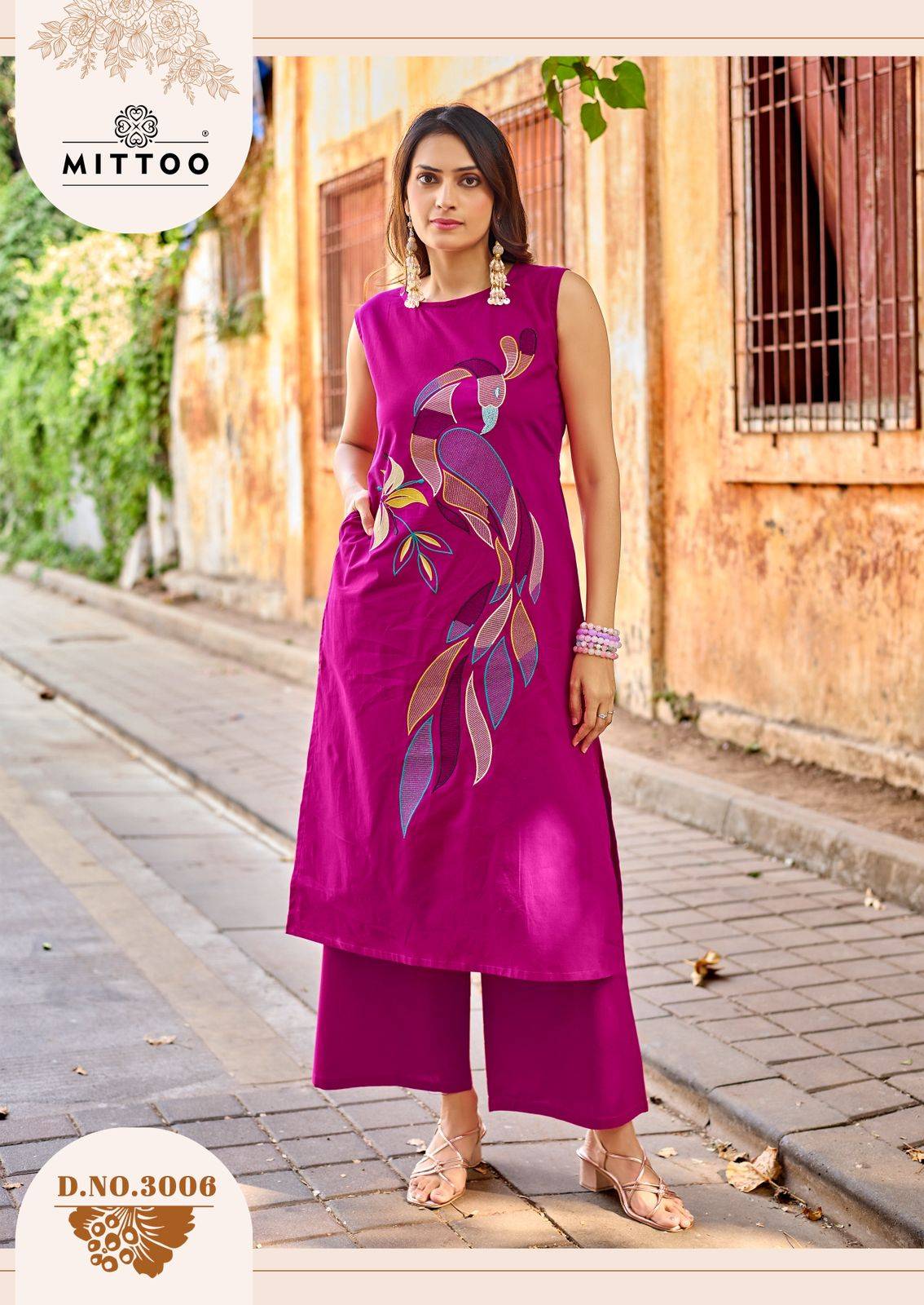  Udaan By MITTOO 3001 To 3006 Series Beautiful Festive Suits Colorful Stylish Fancy kurtis At Wholesale Price